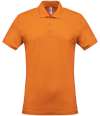 KB254 K254 Kariban Short Sleeve Piqué Polo Shirt Orange colour image